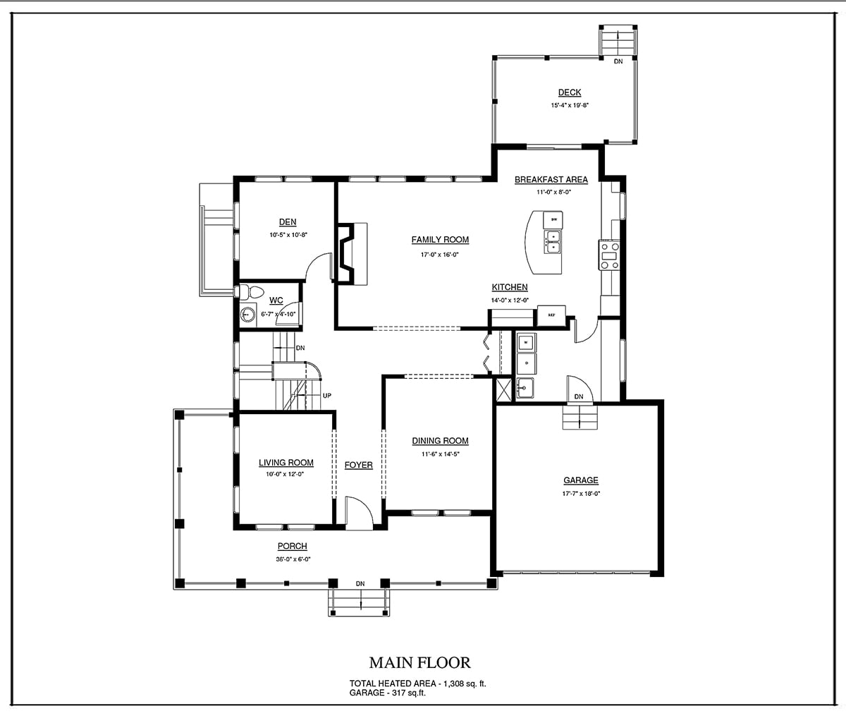 Second Floor Plan With Localization Of