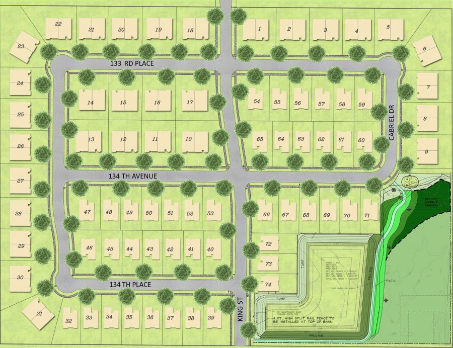 3 Site Plan Rendering 74