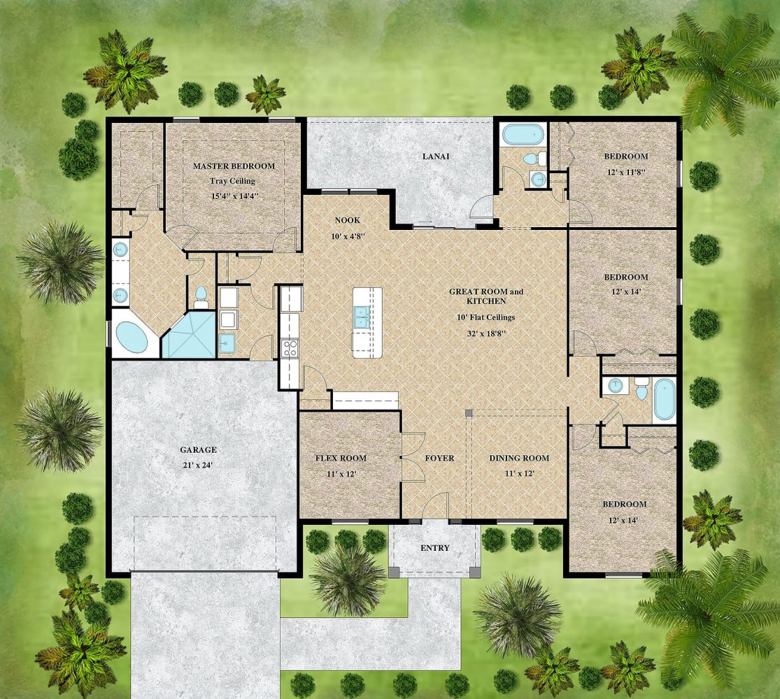 Site Plan Rendering