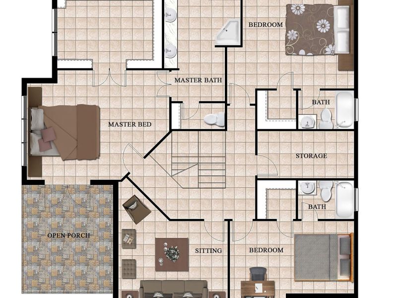 2nd Floor Plan min