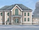 Classic house Elevation winter
