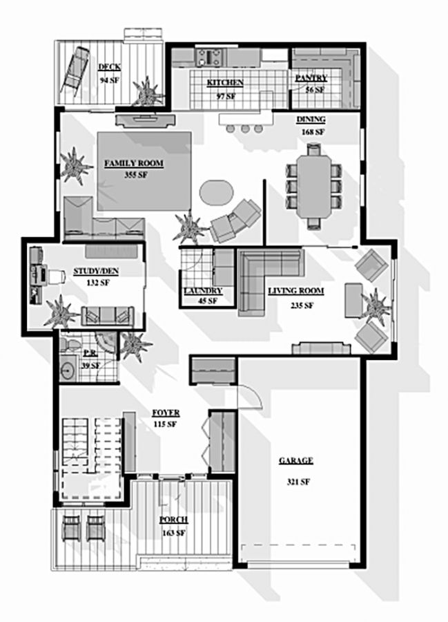 1 Black and White Floor Plan min 102