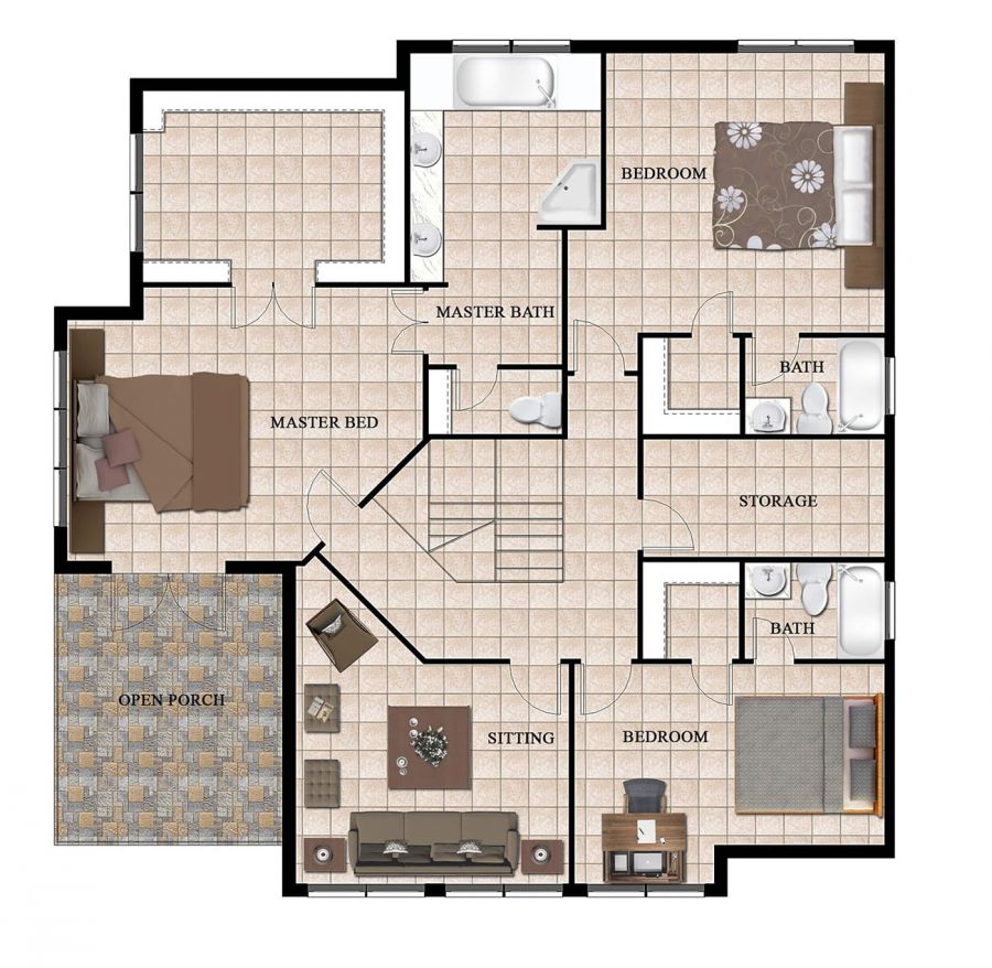 2nd Floor Plan min