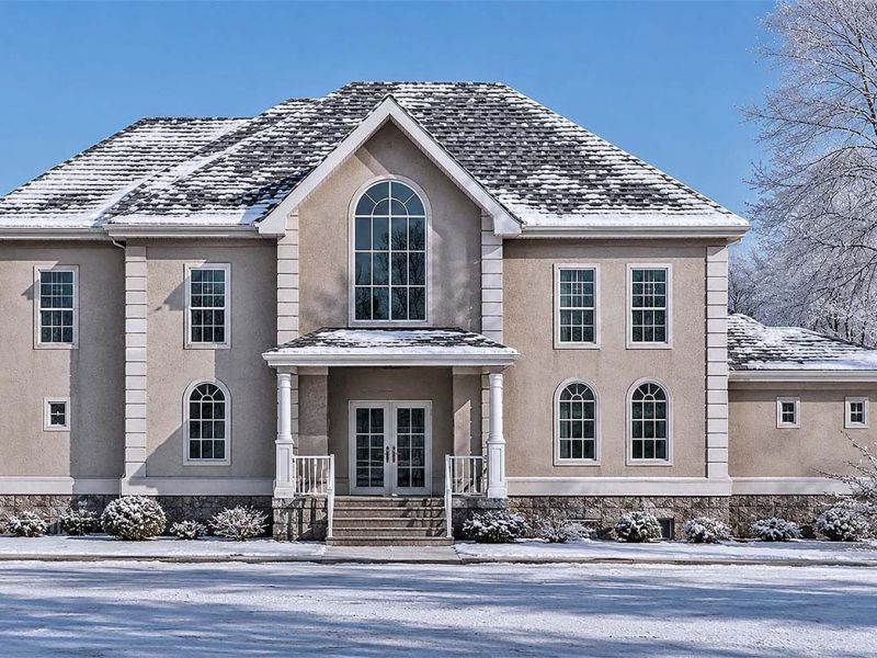 Elevation rendering winter
