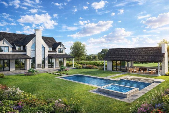Pool veiw rendering