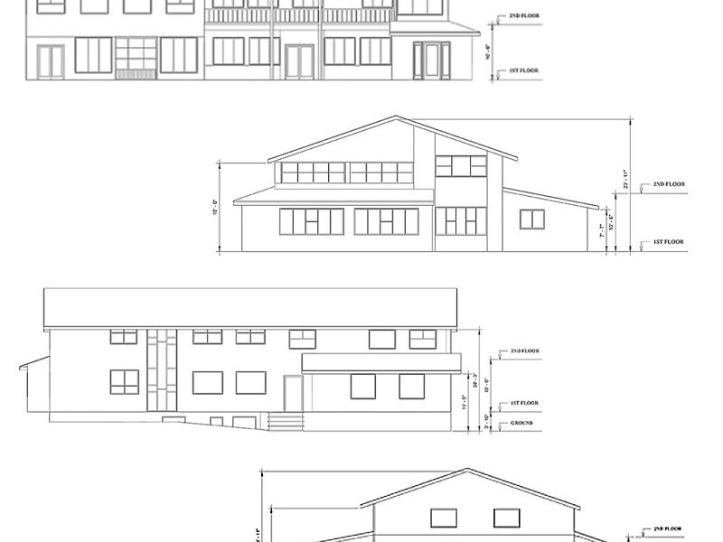 4 elevations